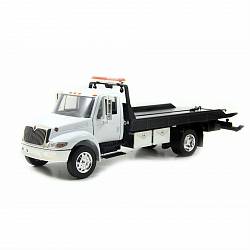 Металлический грузовик Flat Bed Tow Truck Durastar 24 International, белый (Jada, 92351-WHITE) - миниатюра
